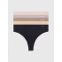 Stringi damskie 5Pack 000QD3556E NP1 Multicolour - Calvin Klein