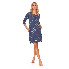 Damska koszula nocna TM.4129 tm.niebieski - Doctor Nap