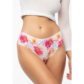 Biało-czerwone majtki Peony Cheekie Brasil - Julimex