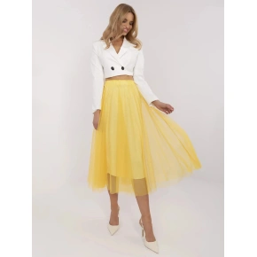Spódnica damska DHJ SD 19568.13X żółta - FPrice