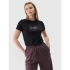 T-shirt slim z nadrukiem damski 4F 4FRSS24TTSHF2499-20S