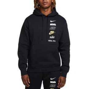 Nike bluza męska z kapturem Club BB PO Hoodie Mlogo DX0783-010 pánské