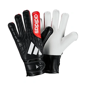 Rękawice bramkarskie dla dzieci adidas Copa Club czarno-czerwone KA7809 Rękawice bramkarskie dla dzieci adidas Copa Club czarno-czerwone KA7809