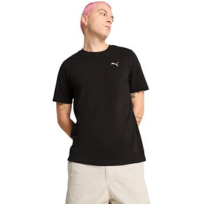 Koszulka męska Puma Wardrobe Ess Tee czarna 629644 01 pánské