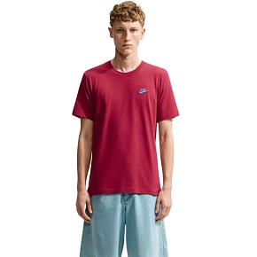 Koszulka męska Nike Club Tee czerwona AR4997 608 pánské Koszulka męska Nike Club Tee czerwona AR4997 608 pánské