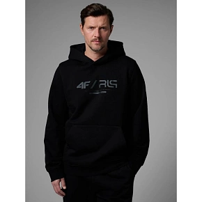 Bluza dresowa regular z kapturem męska 4F x Robert Lewandowski RL9SAW25TSWSM2582-20S pánské