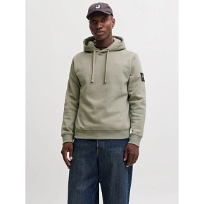 Jack&Jones męska bluza z kapturem JJCLEVELAND SWEAT HOOD SN 12298441 VETIVER Jack&Jones męska bluza z kapturem JJCLEVELAND SWEAT HOOD SN 12298441 VETIVER