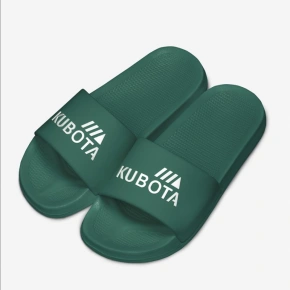 Klapki plażowe basenowe basic zielone Kubota Klapki plażowe basenowe basic zielone Kubota