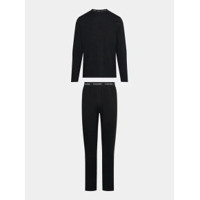Spodnie męskie L/S PANT SET 000NM2510E UB1 czarny - Calvin Klein