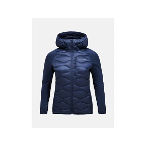 Kurtka Peak Performance W Helium Down Hybrid Hood granatowy - M Kurtka Peak Performance W Helium Down Hybrid Hood granatowy - M