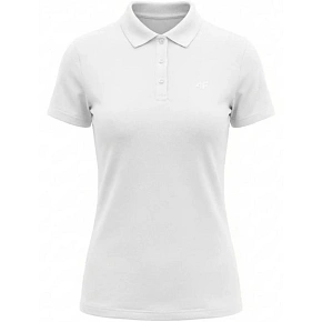 Koszulka damska polo 4F F0768 biała 4FWMM00TPTSF0768 10S