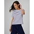 T-shirt relaxed z nadrukiem damski 4F 4FRSS26TTSHF4023-10S dámské