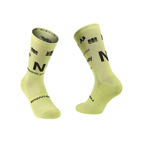 Skarpety rowerowe NORTHWAVE Type Sock żółty Skarpety rowerowe NORTHWAVE Type Sock żółty