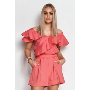 Bluzka damska M659 - Makadamia