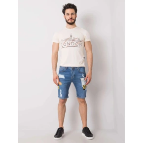 Spodenki jeansowe MH SN 3012 58P niebieskie - FPrice