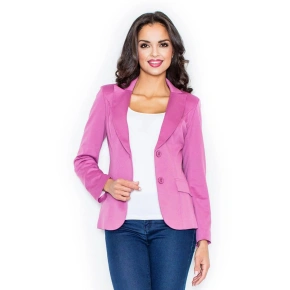 Kurtka damska M085 fioletowo-różowa - Figl