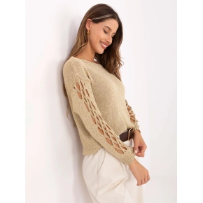 Dámský svetr  MI SW 1606.96 zlatý - FPrice