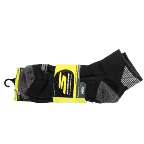 Skechers 3pk Mens 1/2 Terry Qtr Crew Socks S114662-HBLK Czarne 41-46 Skechers 3pk Mens 1/2 Terry Qtr Crew Socks S114662-HBLK Czarne 41-46