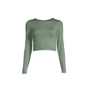 Koszulka CASALL Crop Long Sleeve dusty green Koszulka CASALL Crop Long Sleeve dusty green