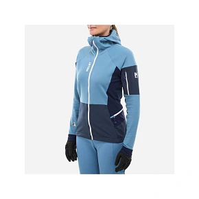Kurtka narciarska MILLET PIERRAENT HOODIE niebieska