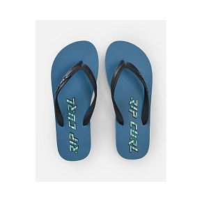 Japonki męskie RIP CURL Icons Of Surf Bloom Open Toe niebieskie