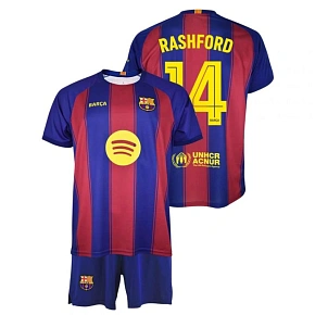 FC Barcelona Rashford komplet koszulka spodenki junior box 2025/26 BC19ERA dětské