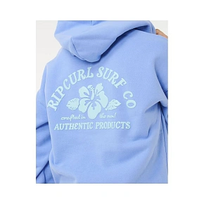 Bluza damska RIP CURL Surf Puff Heritage Hood P/P niebieska Bluza damska RIP CURL Surf Puff Heritage Hood P/P niebieska