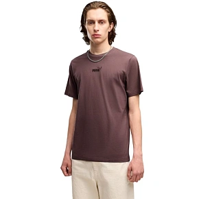 Koszulka męska Puma ESS Small No.1 Logo centered Tee brązowa 692912 91 pánské Koszulka męska Puma ESS Small No.1 Logo centered Tee brązowa 692912 91 pánské