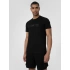T-shirt męski H4L22-TSM010-20S czarny - 4F