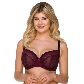 Biustonosz damski 2205 burgund - Lupoline