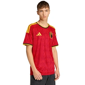 Koszulka męska adidas Belgium 26 Home Jersey czerwona JM8381 pánské