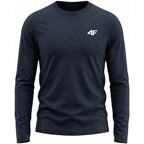 Koszulka męska 4F Longsleeve M611 granatowa 4FWMM00TLONM611 31S pánské Koszulka męska 4F Longsleeve M611 granatowa 4FWMM00TLONM611 31S pánské