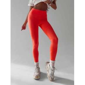 Legginsy damskie 277396 Neon Orange - Ola Voga