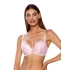 Biustonosz push-up damski PU-768 Alice I różowy - Kinga