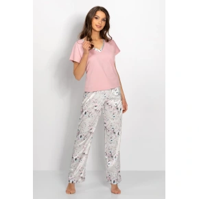 Piżama damska Garden Spa Pink - Momenti Per Me