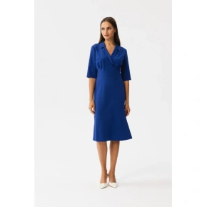 Sukienka damska S348 Royal Blue - Stylove