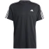 Koszulka męska adidas Train Essentials 3-Stripes Training Tee czarna IB8150 pánské