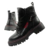 Lee Cooper buty botki trapery damskie sztyblety skórzane ocieplane czarne czerwone dámské