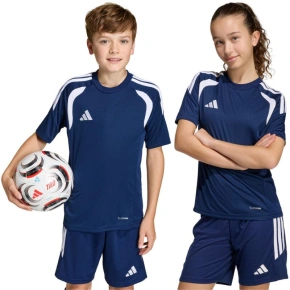 Koszulka dziecięca adidas Tiro 26 League granatowo-biała KB1323