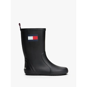 Tommy Hilfiger kalosze FLAG RAIN BOOT T3XC-33923-0047999 BLACK Tommy Hilfiger kalosze FLAG RAIN BOOT T3XC-33923-0047999 BLACK