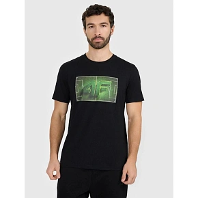 T-shirt regular z nadrukiem męski 4F 4FRAW25TTSHM3612-20S T-shirt regular z nadrukiem męski 4F 4FRAW25TTSHM3612-20S