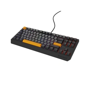 GENESIS Thor 230 TKL klawiatura Gaming USB + RF Wireless + Bluetooth QWERTY Czarny, Szary, Pomarańczowy GENESIS Thor 230 TKL klawiatura Gaming USB + RF Wireless + Bluetooth QWERTY Czarny, Szary, Pomarańczowy