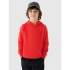 Bluza dresowa nierozpinana z kapturem chłopięca 4F Junior 4FJWMM00TSWSM1292-70S