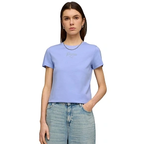 Koszulka damska Puma ESS Script Tee fioletowa 691760 60