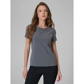 T-shirt slim gładki damski 4F 4FRSS26TTSHF3628-24S dámské