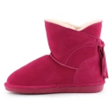 Damskie buty zimowe Mia 2062Y-671 Pom Berry - BearPaw