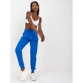 Ciemnoniebieskie dresowe spodnie basic jogger   (B-005.56)