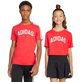 Adidas Codes Kids T-shirt Collegiate Graphic czerwony JI6673 Adidas Codes Kids T-shirt Collegiate Graphic czerwony JI6673