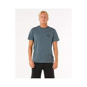 Koszulka RIP CURL Staple Tee turkusowy Koszulka RIP CURL Staple Tee turkusowy