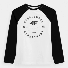 T-shirt dziecięcy Jr 4FJSS23TLONM058 10S - 4F T-shirt dziecięcy Jr 4FJSS23TLONM058 10S - 4F